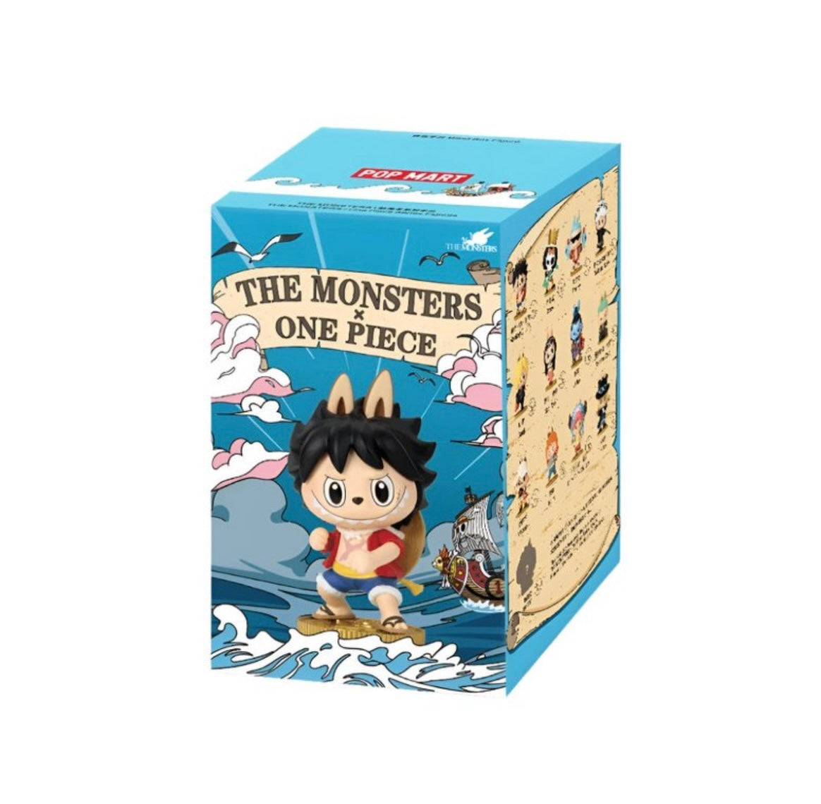 Pop mart: The Monsters x One Piece