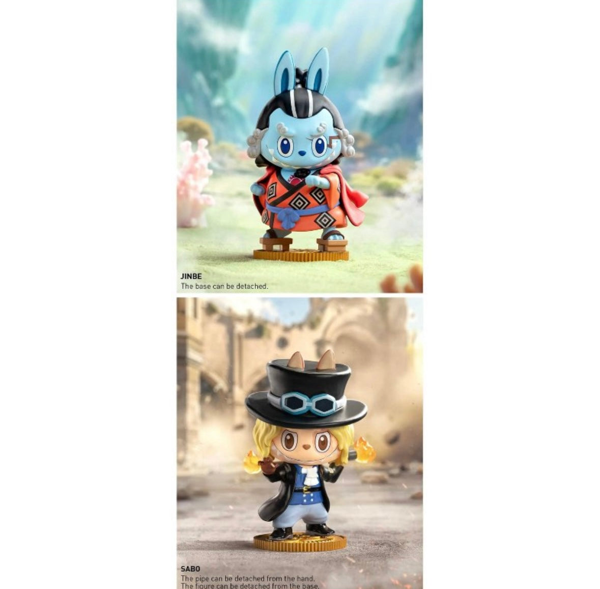 Pop mart: The Monsters x One Piece