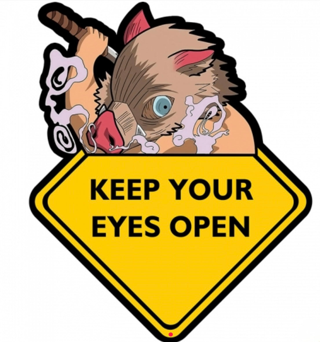 Demon Slayer Cartoon Anime Car Stickers