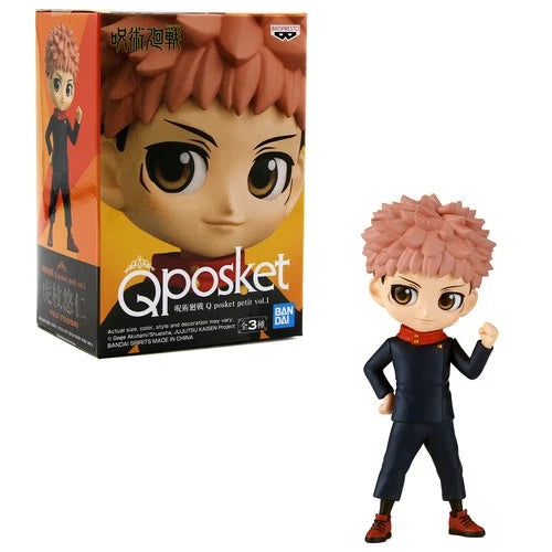 Jujutsu Kaisen Q Posket Petit Figure - YUJI ITADORI VER. A Banpresto 18724